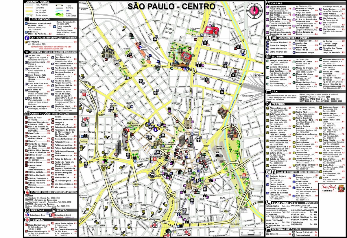 סאו פאולו street map